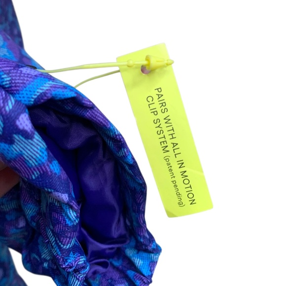 NWT All In Motion Women's 3-in-1 Jacket Size XL Blue Purple Hooded Weather Rain - Picture 6 of 10